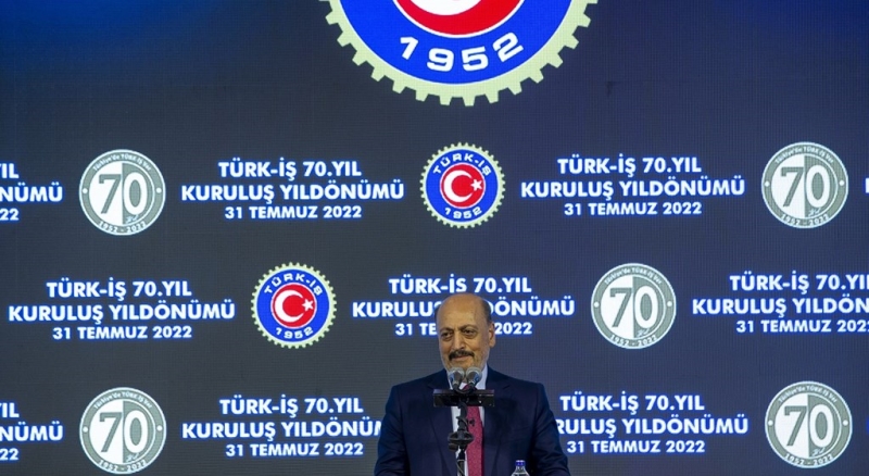 Bakan Bilgin, Türk-İş’in “70. Yıl Belgeseli” Programına Katıldı