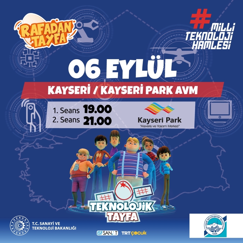 Büyükşehir, ‘Teknolojik Tayfa’yı Kayseri’de Ağırlıyor