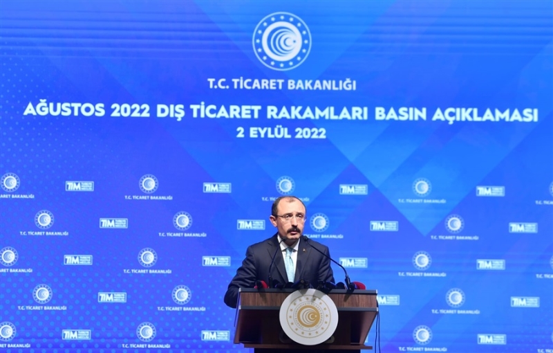 Ticaret Bakanı Mehmet Muş, Ağustos Ayı İhracat Rakamlarını Açıkladı