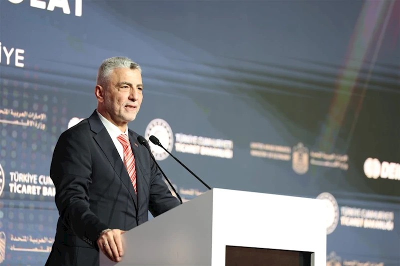 Ticaret Bakanı Bolat, Türkiye-BAE İş Forumu Kapanış Töreninde Konuştu