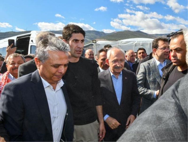 Uysal, Cumhurbaşkanı Adayı Kılıçdaroğlu’yla deprem bölgesinde