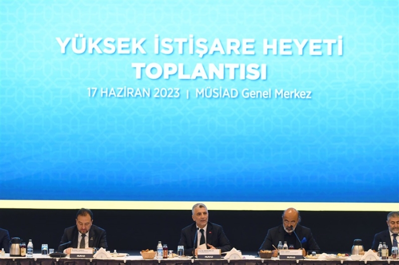 Ticaret Bakanı Bolat, MÜSİAD Yüksek İstişare Heyeti Toplantısı