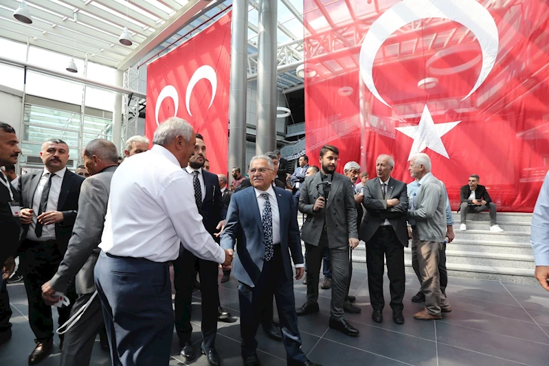 Büyükkılıç, Cumhur İttifakı Ortağı MHP’nin 14’üncü Olağan İl Kongresi’ne Katıldı