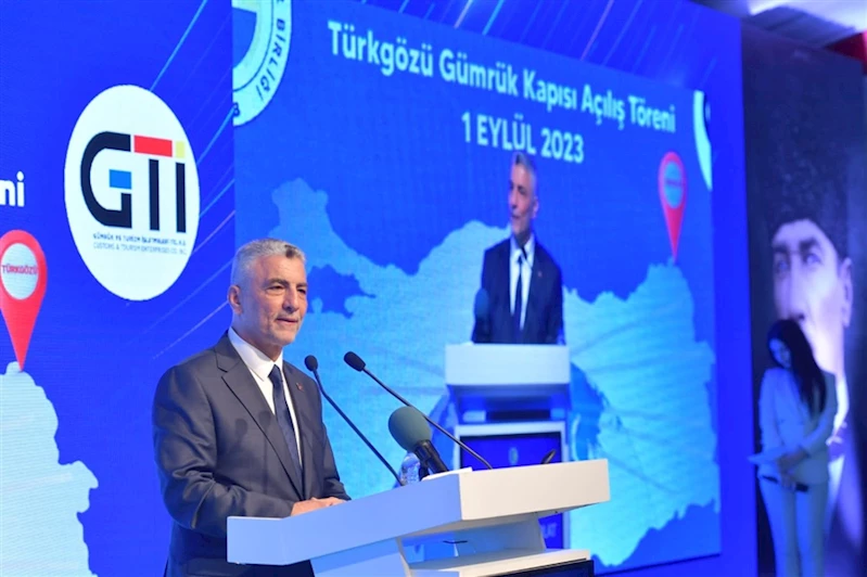 Ticaret Bakanı Ömer Bolat, Türkgözü Gümrük Kapısı