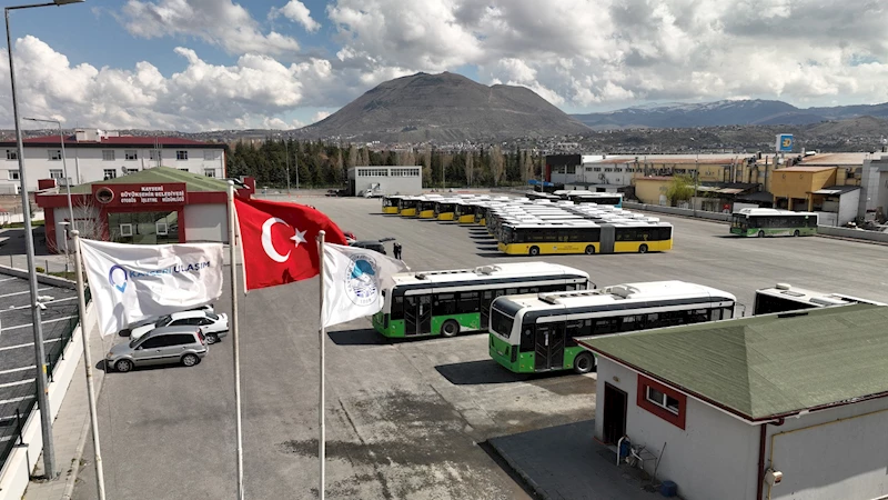 Kayseri Büyükşehir, 4,5 Yılda 552 Milyon Yolcuya Ulaşım Hizmeti Verdi