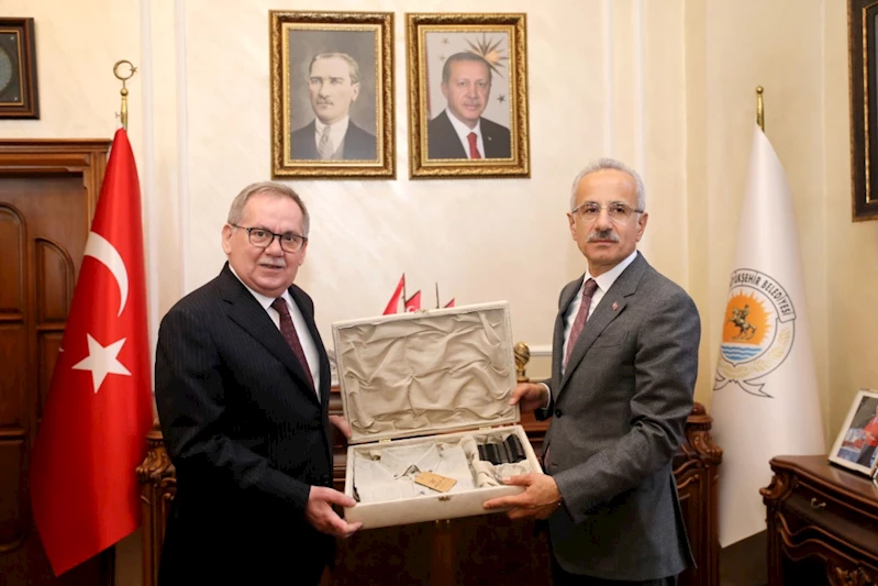 Bakan Uraloğlu, Başkan Demir’i ziyaret etti