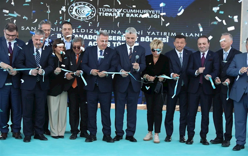 Batı Anadolu Serbest Bölgesi Törenle Açıldı