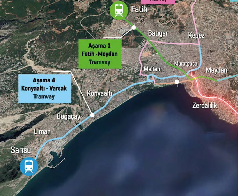 Antalya’yı Metro ile tanıştıracak 4. Aşama Raylı Sistem ihaleye çıkıyor