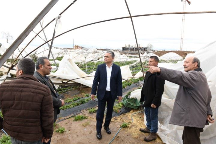 UYSAL HORTUMUN VURDUĞU SERALARI İNCELEDİ