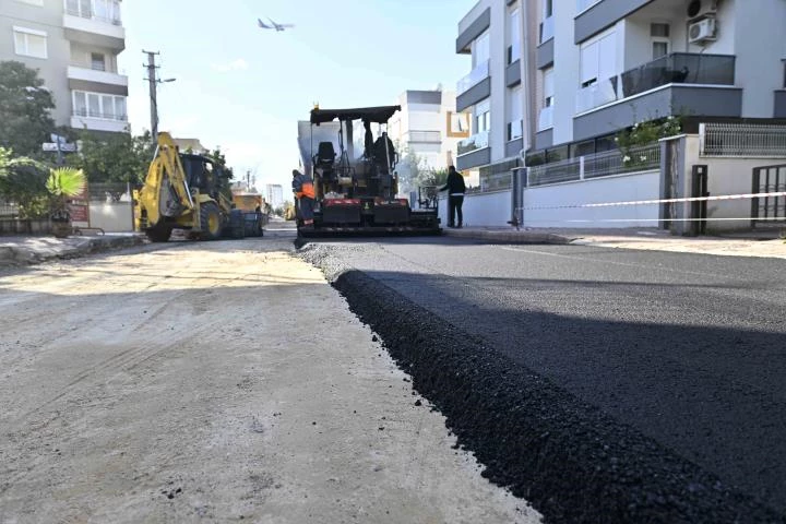 Güzeloba’da çalışmalar devam ediyor