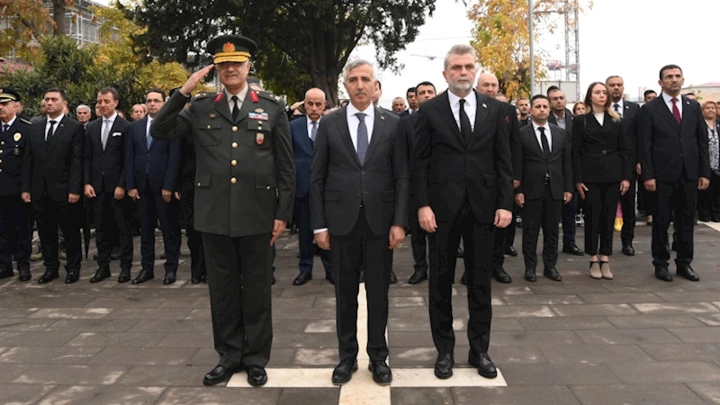 Gazi Mustafa Kemal Atatürk, Vefatının Yıl Dönümünde Törenle Anıldı