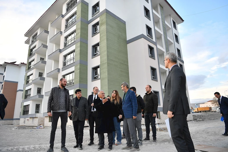 Başkan Büyükkılıç’tan Oruçreis Kentsel Dönüşüm Projesi’ne Yakın Takip