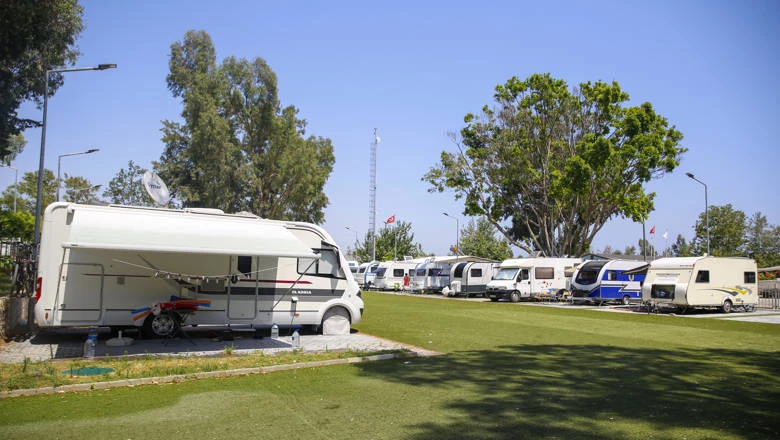 Karavan Park’a tatilci akını