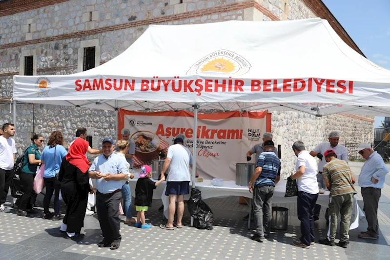 Büyükşehir’den aşure ikramı