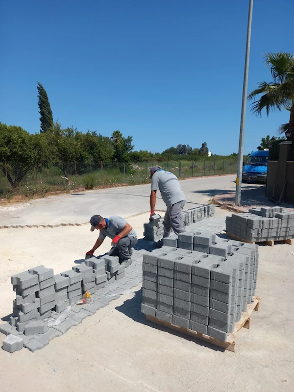 Kemer’de altyapı çalışmaları