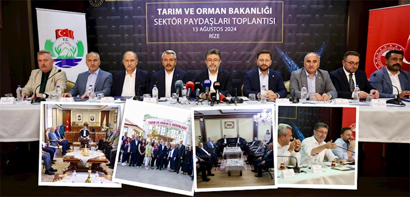 TARIM VE ORMAN BAKANI YUMAKLI, RİZE