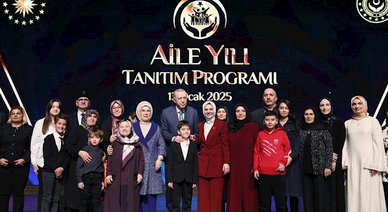 Cumhurbaşkanı Erdoğan ve Aile ve Sosyal Hizmetler Bakanımız Göktaş, Aile Yılı Tanıtım Programı