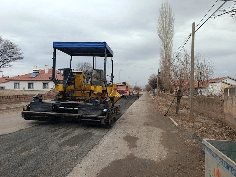 Kayseri Büyükşehir’den Sarıoğlan’da Yol Bakım Onarım ve Asfaltlama Çalışması