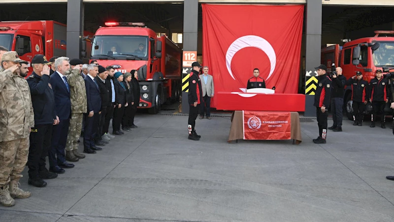 İtfaiye Eri Doğan, Son Yolculuğuna Uğurlandı