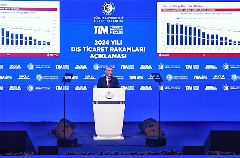 Ticaret Bakanı Bolat, 2024 Yılı Dış Ticaret Verilerinin Açıklandığı Programda Konuştu