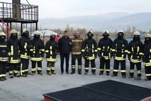 EBYÜ Öğrencilerine Uygulamalı İtfaiyecilik Eğitimi
