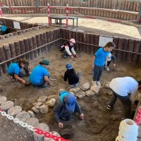 Öğrenciler Aktopraklık Arkeopark