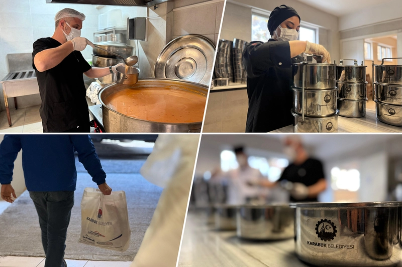 Karabük Belediyesi Aşevi Hizmetleriyle Yüzlerce Kişiye Ulaşıyor
