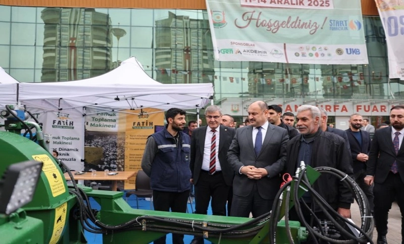 11. Şanlıurfa Gıda, Tarım ve Hayvancılık Fuarı Açıldı