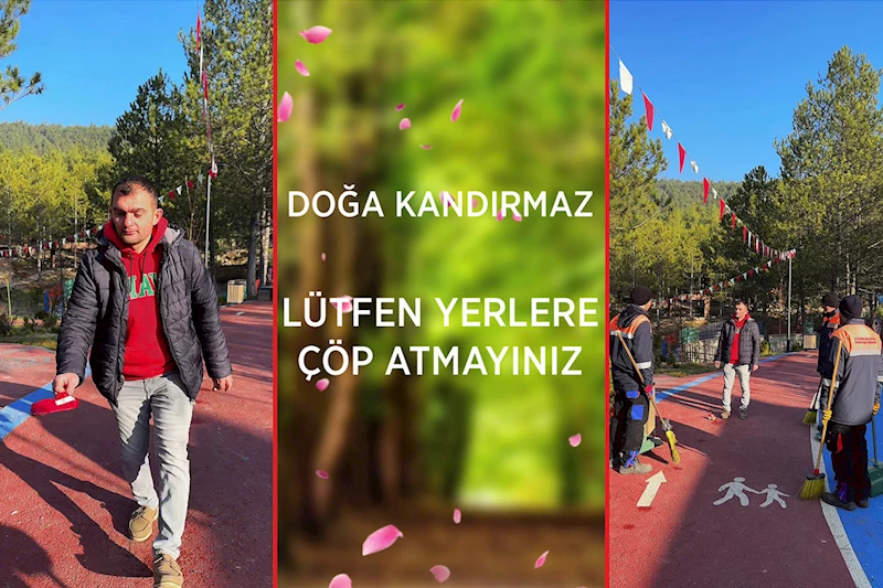 Biz Kandırabiliriz Fakat Doğa Kandırmaz, Lütfen Çöplerimizi Yere Atmayalım