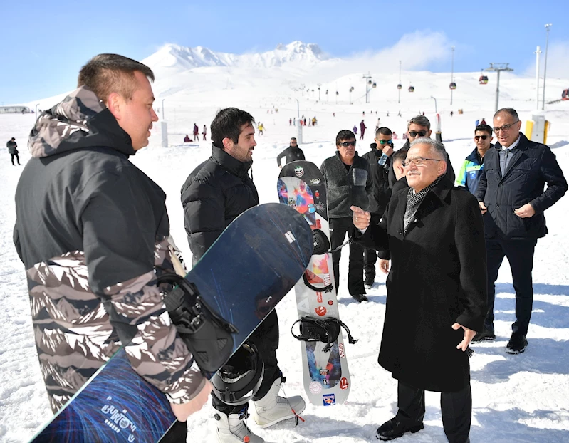 Hollanda, Belçika Ve Almanya’dan Erciyes’e Gelen Kayakseverlerden Övgü Dolu Sözler