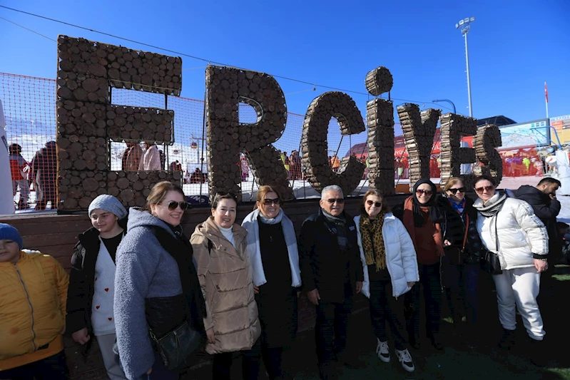 Başkan Büyükkılıç’a, Türkiye’nin Dört Bir Yanından Gelen Ziyaretçilerden “Erciyes” Teşekkürü