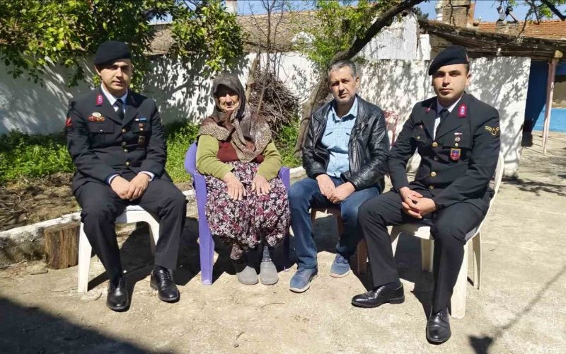 Jandarma Ekipleri Gazi Ailelerini Unutmadı