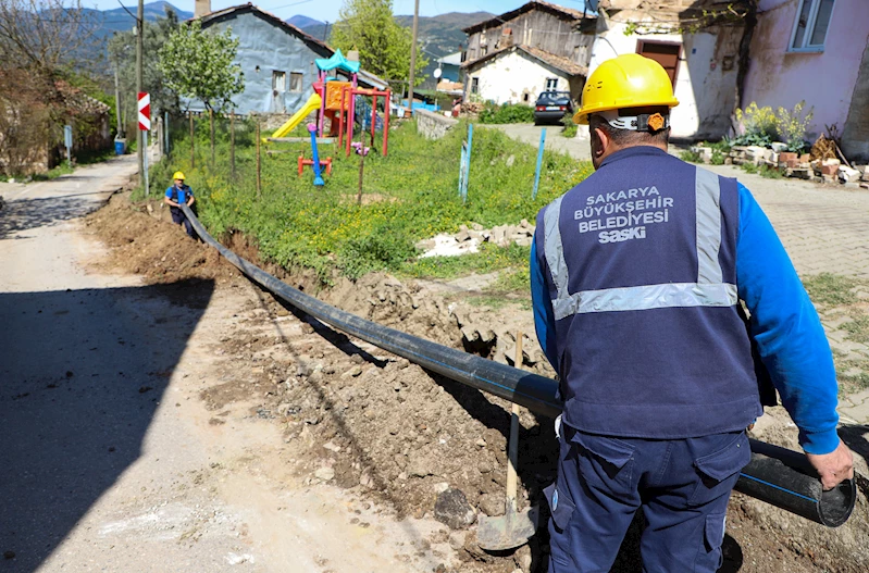 Epçeler ve Alifuatpaşa’nın 4 bin metrelik içme suyu hattı için çalışmalar devam ediyor
