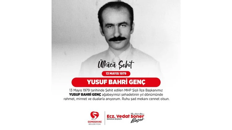 BAŞKANIMIZ, YUSUF BAHRİ GENÇ ŞEHADETİNİN YILDÖNÜMÜNDE RAHMET, MİNNET VE DUALARLA ANDI