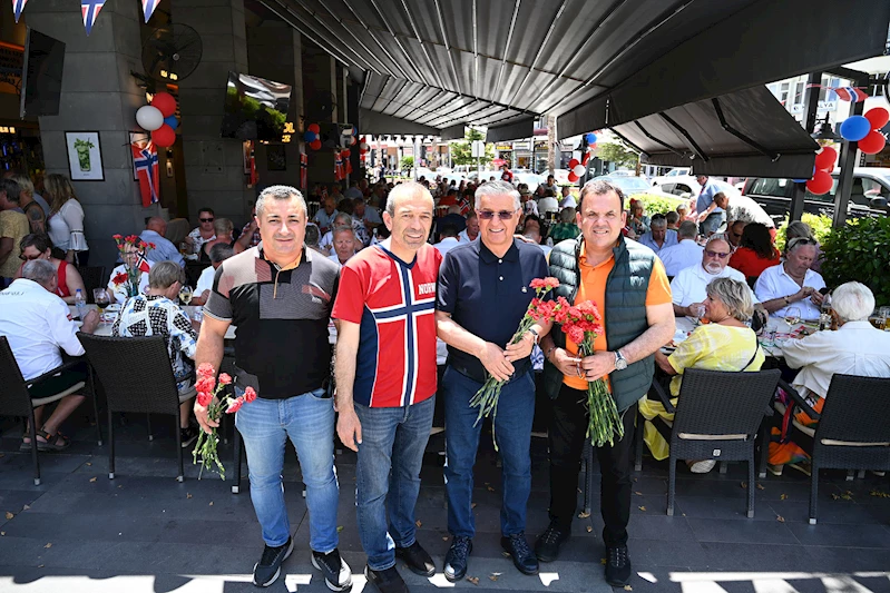 Kemer’de Norveç milli bayramı kutlandı