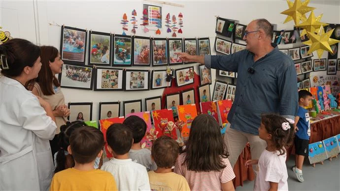 KAYITLARIN SÜRDÜĞÜ HANİFE CEBECİ KREŞ VE ÇOCUK AKADEMİSİ’NDE SERGİ HEYECANI