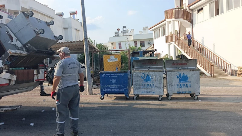 Kemer Belediyesi yedi ayda 40 ton 818 kilo çöp topladı