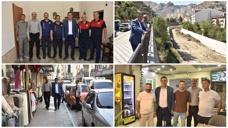 BAŞKANIMIZ, İTFAİYE MÜDÜRLÜĞÜMÜZ, HARŞİT ÇAYI ISLAHI VE GÜNLÜK TEMİZLİK ÇALIŞMALARINI İNCELEDİ
