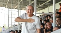 Kocagöz, Kepezspor Futbol AŞ-Karaman FK maçını tribünden izledi