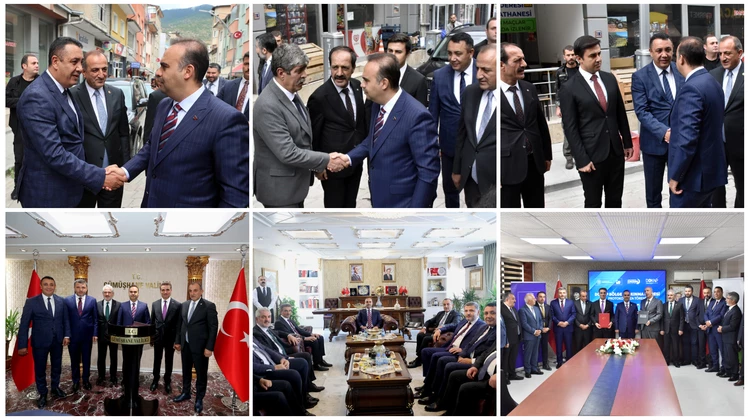 BİLİM, SANAYİ VE TEKNOLOJİ BAKANIMIZ SAYIN MEHMET FATİH KACIR’DAN, İLİMİZE ZİYARET