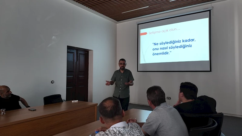 Büyükşehir’den Kültür Yolu Festivali Öncesi Personele İletişim ve Hizmet Eğitimi